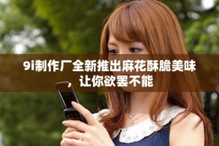 9i制作廠全新推出麻花酥脆美味,讓你欲罷不能